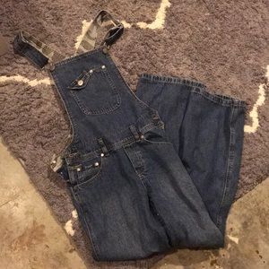 Denim overalls
